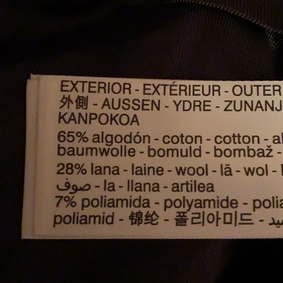 NWT. Massimo Dutti Navy Blue Viscose Blazer/Jersey Jacket. Size 44. - Picture 10 of 11